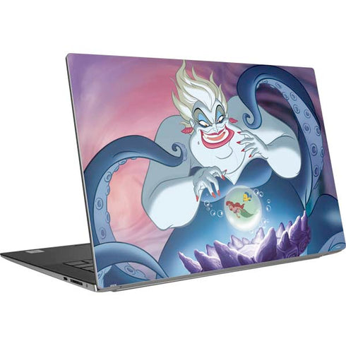 Disney Villains Ursula Ariel and Flounder Dell XPS Skin